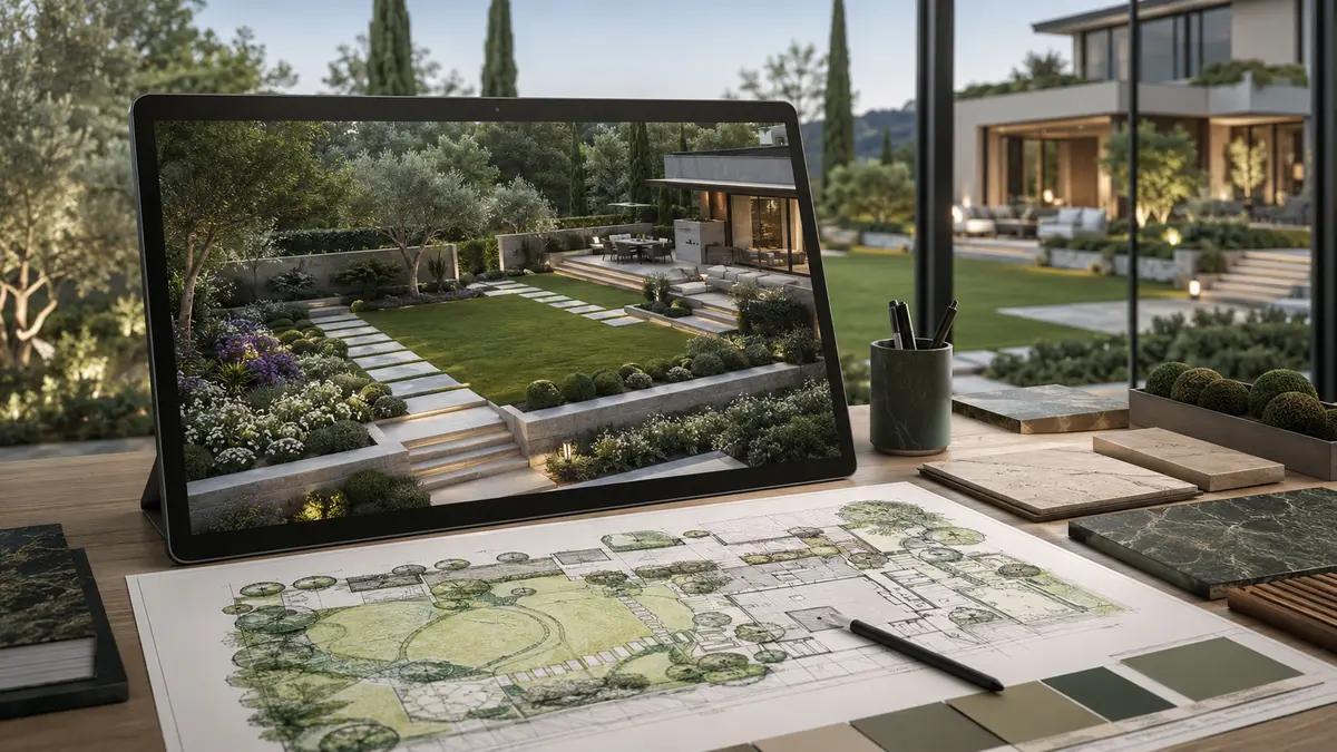 Akdeniz 3D Peyzaj Projelendirme